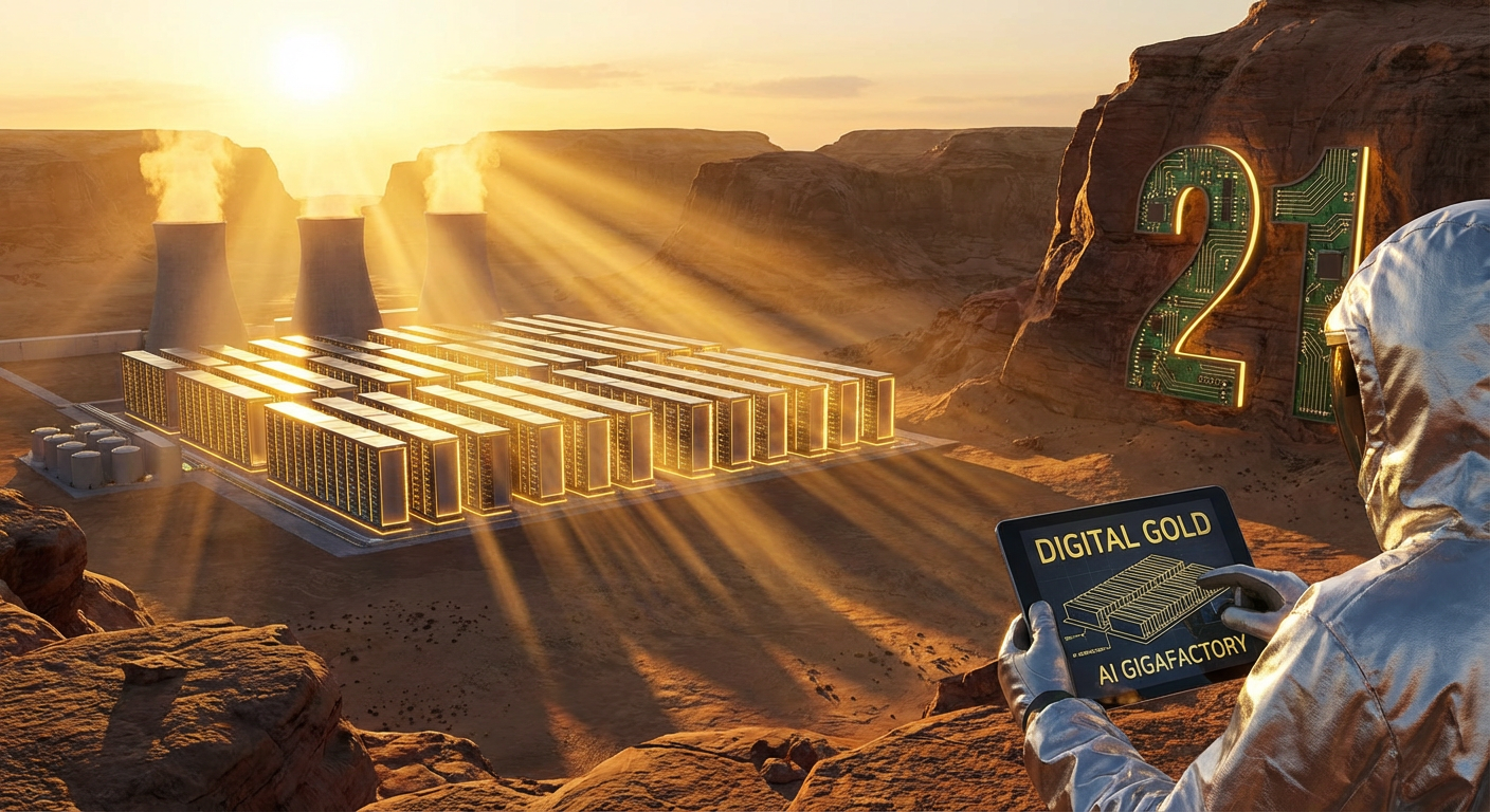 L’Oro Digitale: Perché le AI Gigafactories Sono il Vero Tesoro del XXI Secolo