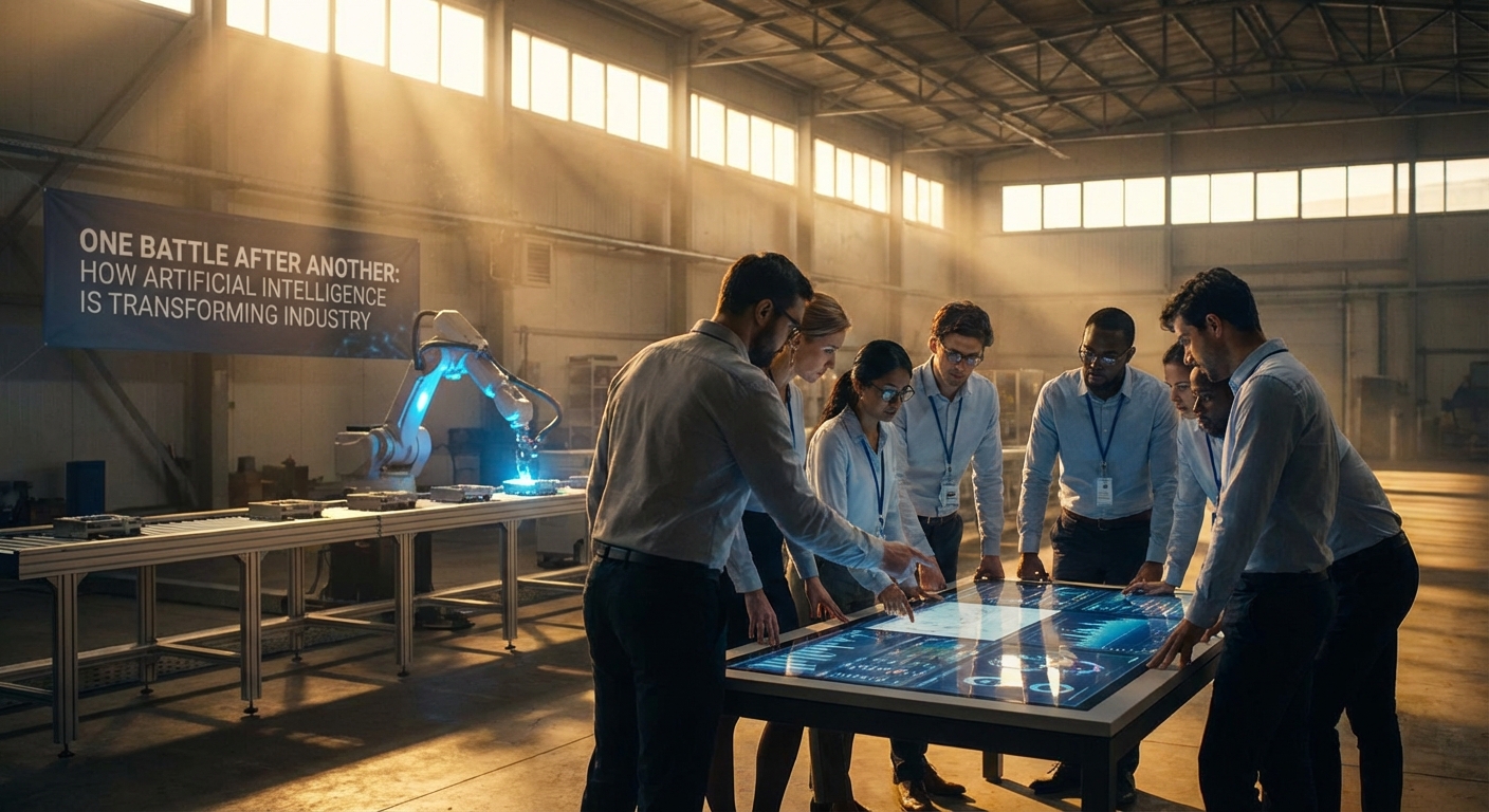 Una Battaglia Dopo L'Altra": Come l'Intelligenza Artificiale Sta Trasformando l'Industria e Meritando Riconoscimento Globale