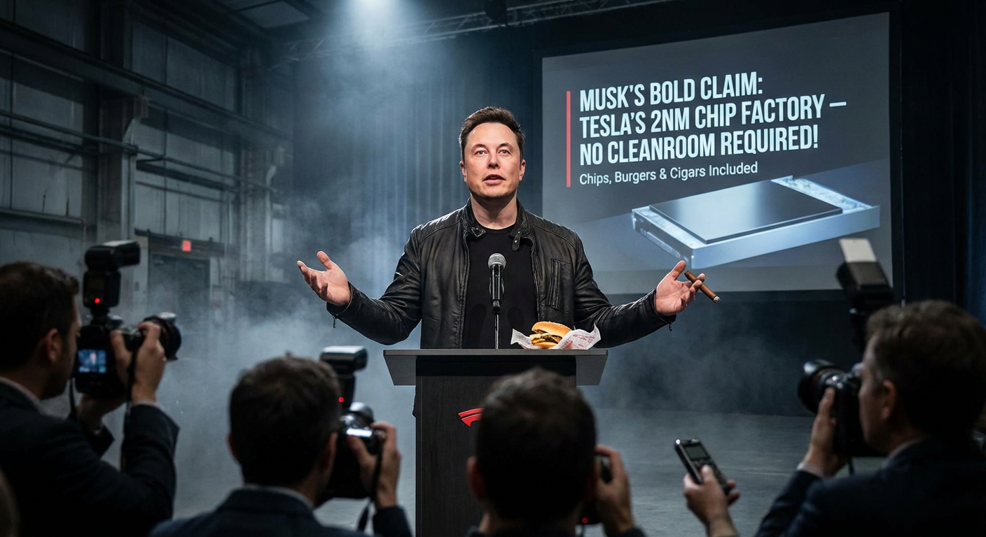 La Rivoluzione delle AI Gigafactories: Perché Musk Ha Ragione nel Sfidare i Paradigmi della Produzione di Semiconduttori